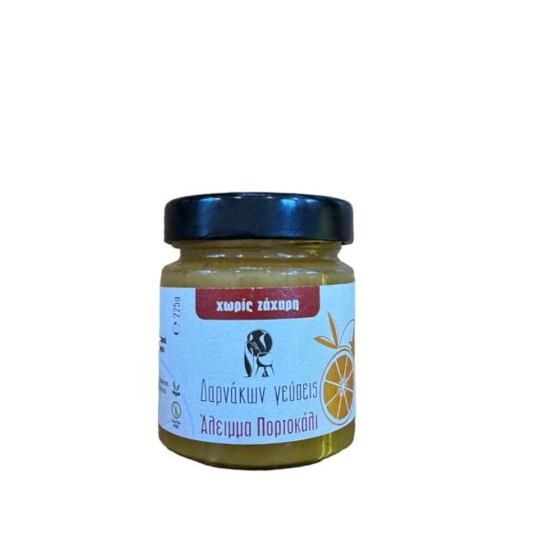 Orangen Marmelade ohne Zucker (225g)